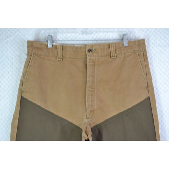 KEY Imperial Men's 36x30 Brown Canvas Reinforced Brush Hunting Pants - Picture 2 of 15